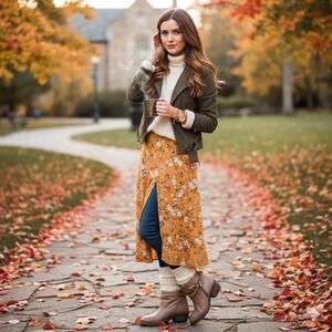 Cordani Taupe Leather Ankle Boots Side Zip Stacked Heel Made in Italy 7 $380 Y2K